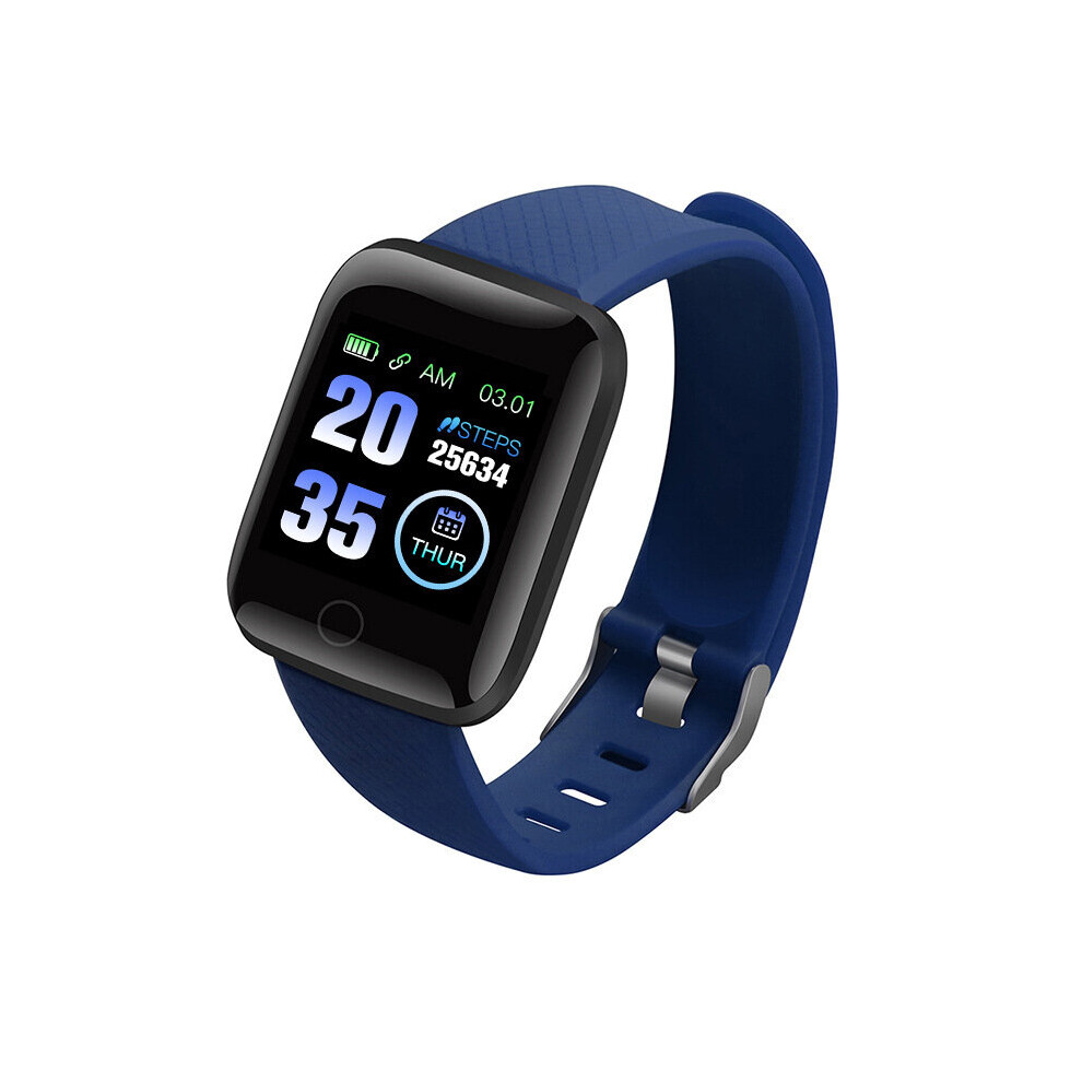 Fitness Smart Watch Heart Rate Blood Pressure Monitor Men Women Digital Watch Call Reminder Smartwatch For Android Ios Brown 885661836171