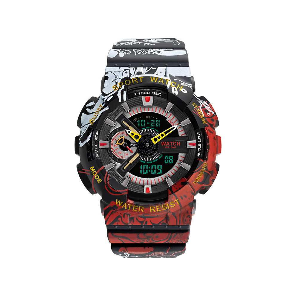 One Piece Men's Sports Watch Waterproof Top Wristwatches G Style Digital Clocks Shock Gentleman-image-OPC-PBT8NWN-NEW