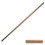 DELUXE PREMIUM SOLID STRIPED BAMBOO TAPERED STAFF - 50" (4FT) 1