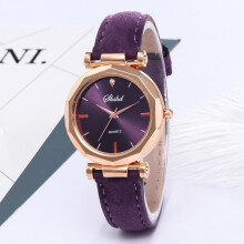 Ladies Quartz Diamond Watch Quartz Crystal Watch Frosted Belt Watch Men and Women Casual Watch Gift