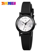 Thin Light Girls Quartz Watches Rainstone Dial Creative Women Quartz Wristwatches PU Leather Waterproof Ladies Watch 1659