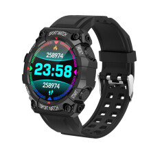 FD68 Men Smart Watch with Blood Pressure Tracking Fitness Monitoring Information Reminder Bluetooth Incoming Miss Wristwatches