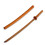 WOODEN BOKKEN WITH SCABBARD - RED BEECH WOOD 1