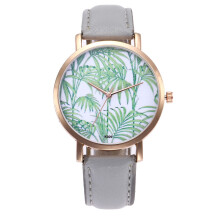 Easy to Read Watches for Women Woman Leather Band Analog Quartz Round Wrist Watch Watches