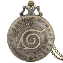 Japanese Anime Souvenir Collection Quartz Pocket Watch Student Antique Pendant Necklace Clock Anime Boy