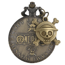 Quartz Pocket Watch One Piece Pattern Pocket Watches Classic Big Dial With Arabic Numerals Necklace Pendant Clock