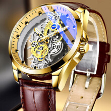 Watch Men Skeleton Automatic Mechanical Watch Skeleton Vintage Man Watch Mens Watches Top