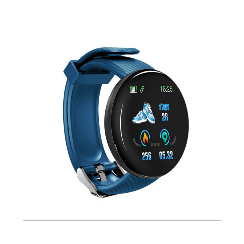 D18 Smart Watch For Men Women Watch Fitness Tracker Heart Rate Monitor Blood Pressure Pedometer Sports Smartwatch Children Clock Multicoloured 885653015430