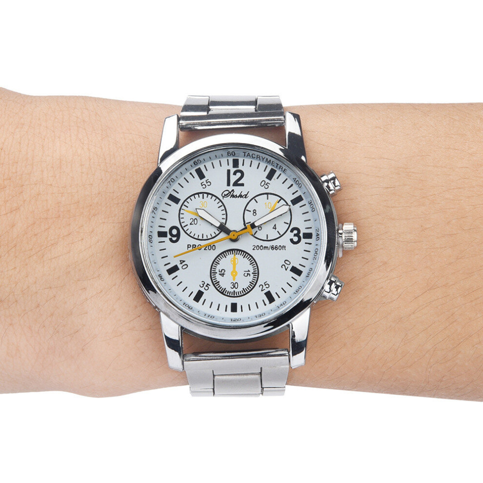 Men Watches Top Neutral Quartz Analog Wristwatch Steel Band Watch ????? ?????? ?????????? ???? Montre Homme