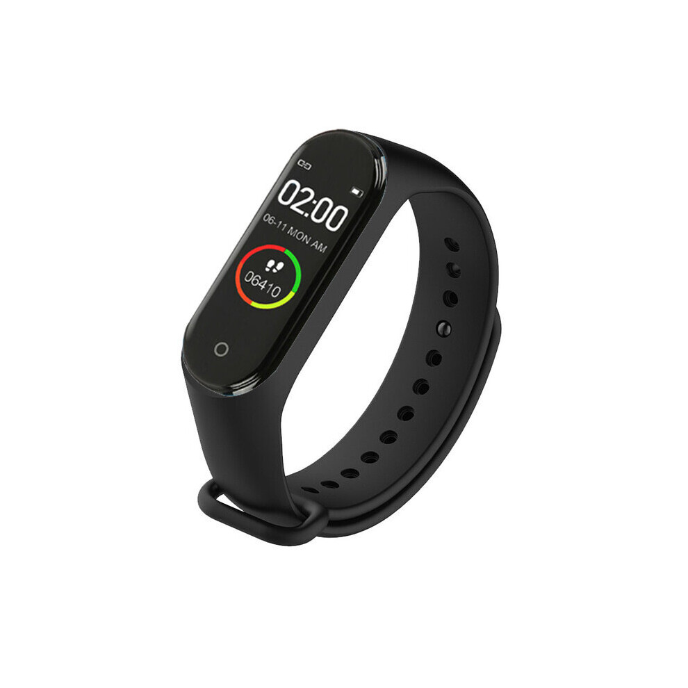 Men Women Smart Band Watch Bracelet Wristband Blood Pressure Heart Rate Sport Fitness Tracker Smartwatch For Android Ios Multicoloured 885653024104