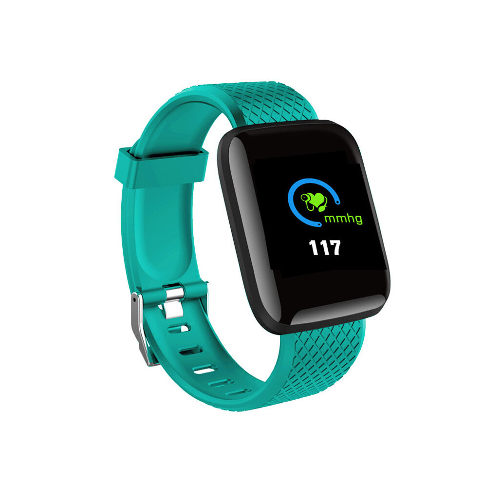 Smart Watch Men Women 116 Plus Fitness Bracelet Heart Rate Blood Pressure Monitor Waterproof Tracker Smartwatch For Android Ios Multicoloured 885653024234