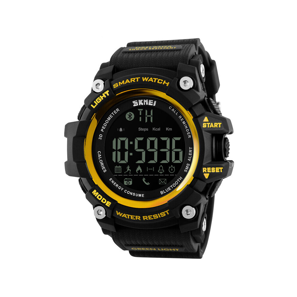 Outdoor Sport Smart Watch Men Bluetooth Multifunction Fitness Watches 5Bar Waterproof Digital Watch Reloj Hombre Multicoloured 885653030716