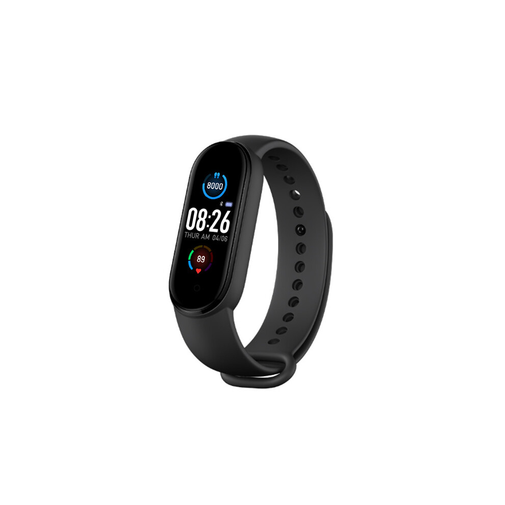 M5 Smart Band Fitness Tracker Smart Watch Smarthwatch Bracelet Heart Rate Blood Pressure Smartband Monitor Health Wristband Multicoloured 885653040210