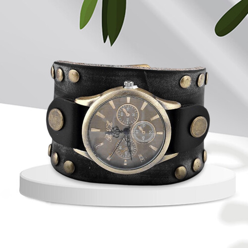 PU Leather Pointer Watch Bracelets Precise Valentine'S Gift Professional Lightweight Strap Length Style 2
