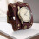 PU Leather Pointer Watch Bracelets Precise Valentine'S Gift Professional Lightweight Strap Length Style 1