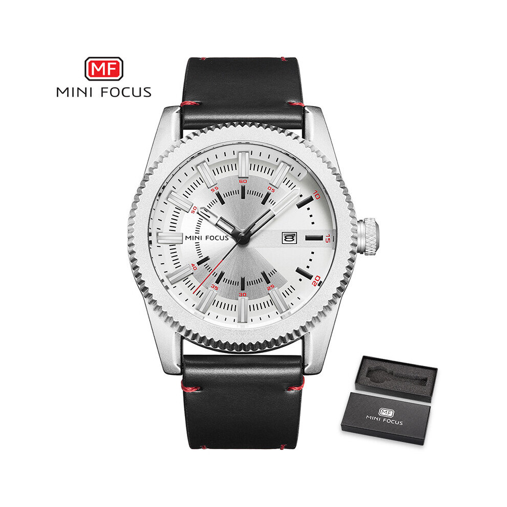 MINI FOCUS Men's Watches Top Quartz Business Wristwatch Men Clock Chronograph Leather Strap Watch Relogio Masculino-image-OPC-PBT9JVM-NEW
