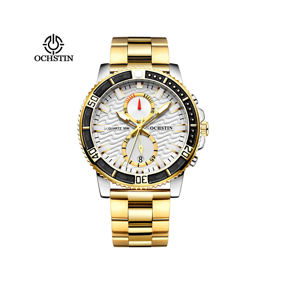 Man WristWatch Waterproof Chronograph Men Watch Military Top Stainless Steel Sport Business Male Clock 7250-image-OPC-PBT9KVM-NEW