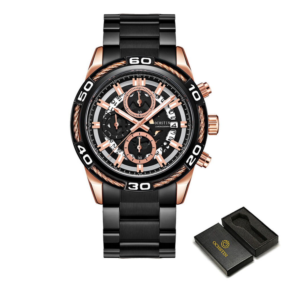 Modern Men's Watches Pilot Quartz Wristwatch Date chronograph Wristwatch For Male ???? ???????-image-OPC-PBT9M8T-NEW