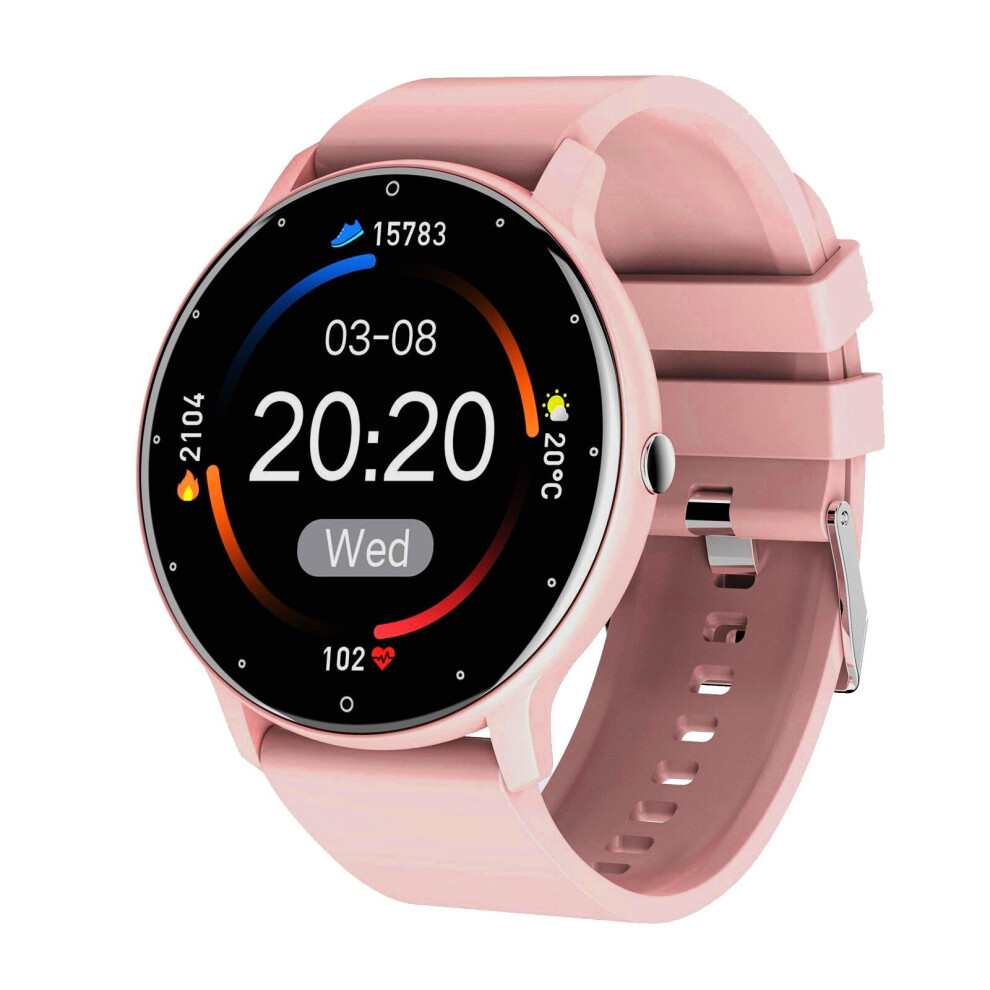 Smart Watch Zl02d Ip67 Waterproof Smart Bracelet Sport Heart Rate Sport Fitness Tracking Smartwatch Relogio Rel?Gio ???? Pink 885653143775