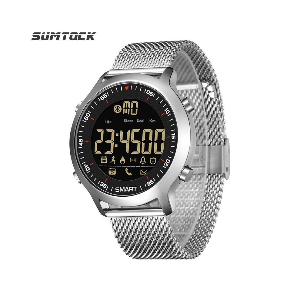 Smart Watch Men Call Reminder Bluetooth Calorie Metal Strap Ip67 Waterproof Ios Android Relog Inteligente Hombre Multicoloured 885653167856