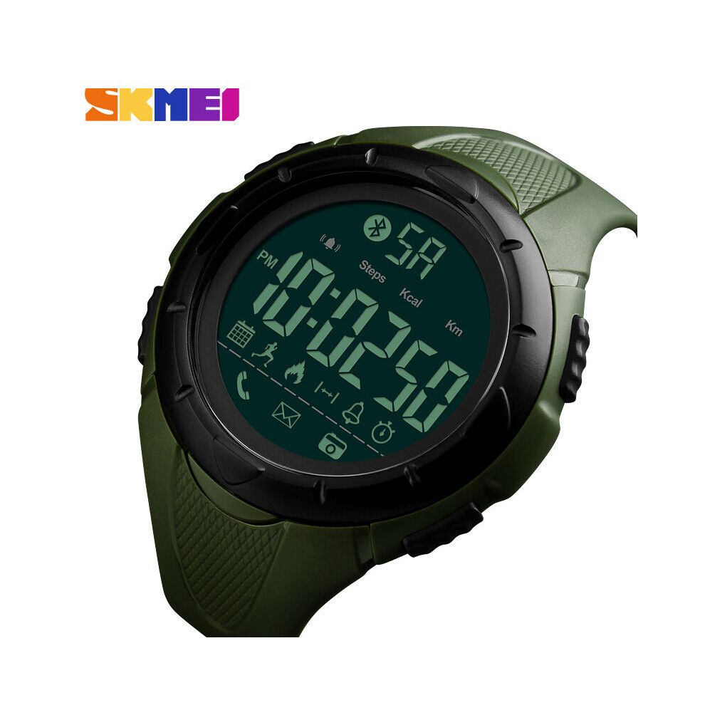 Sport Smart Men Watch Waterproof Pedometer Smartwatches Calorie Bluetooth Watch Reloj Hombre Zk30 Green 885653167849