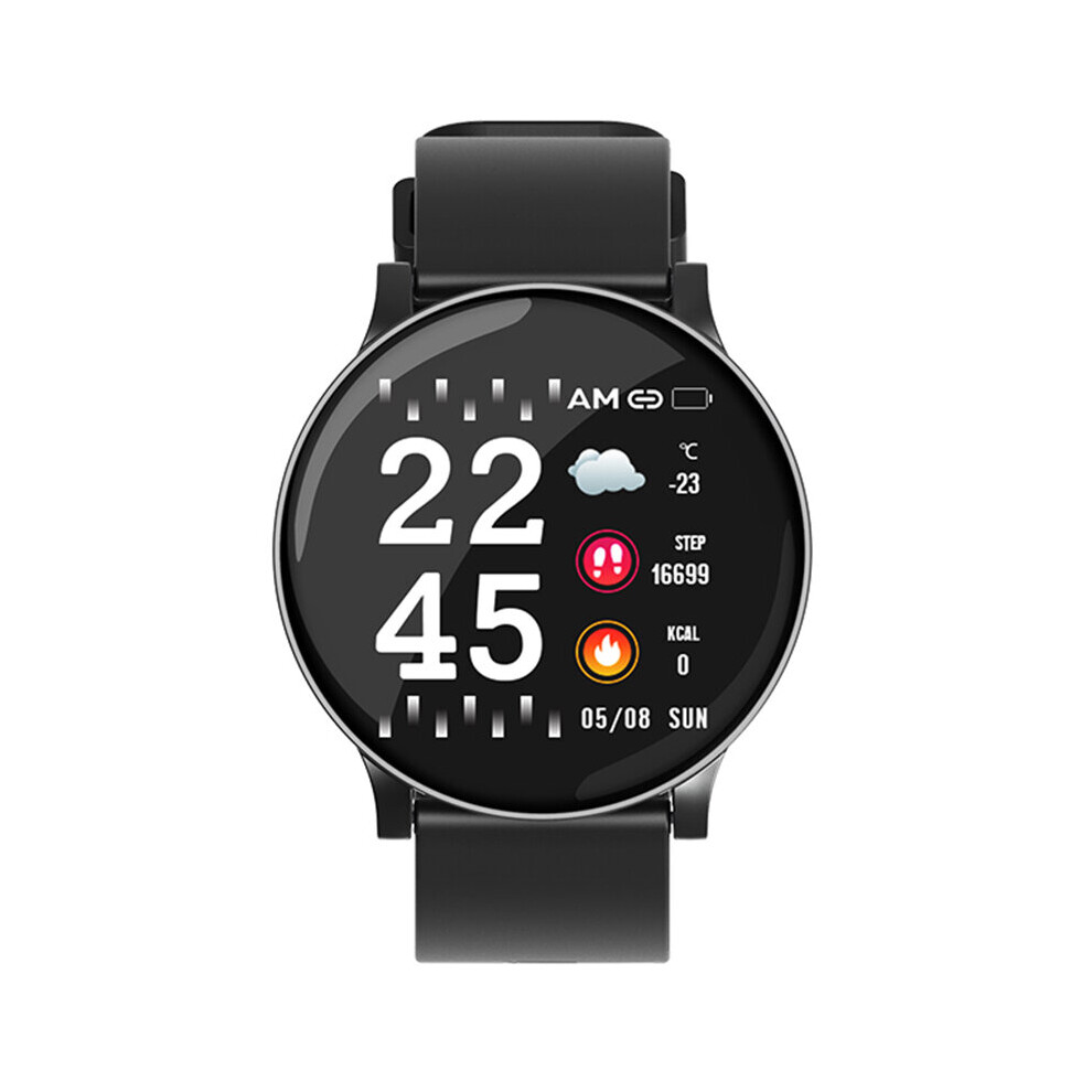 Men Smart Watch Oled Screen Smartwatch Women Full Steel Fitness Tracker Heart Rate Monitor Wristwatches Multicoloured 885653167948