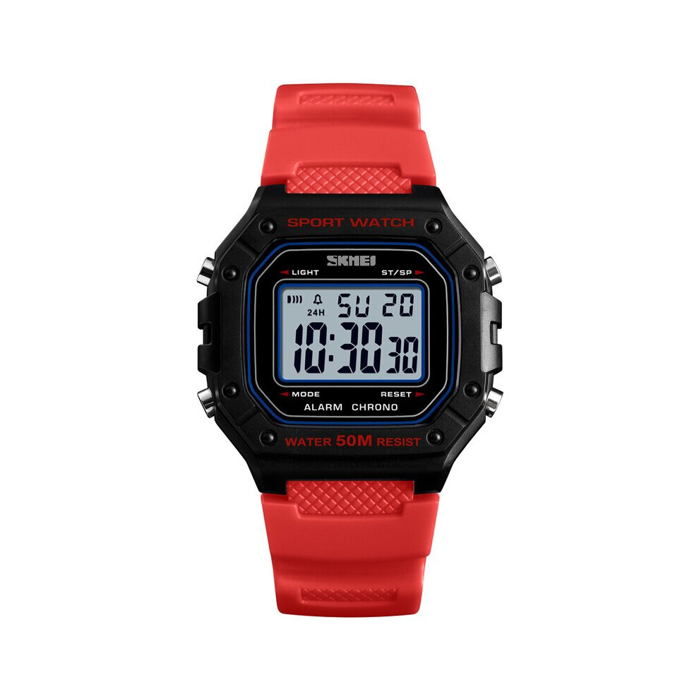 Men's Sports Watches Outdoor Student Boy Chrono Alarm Clock Waterproof Digital Military Wristwatches Relogio Masculino-image-OPC-PBT9NJN-NEW