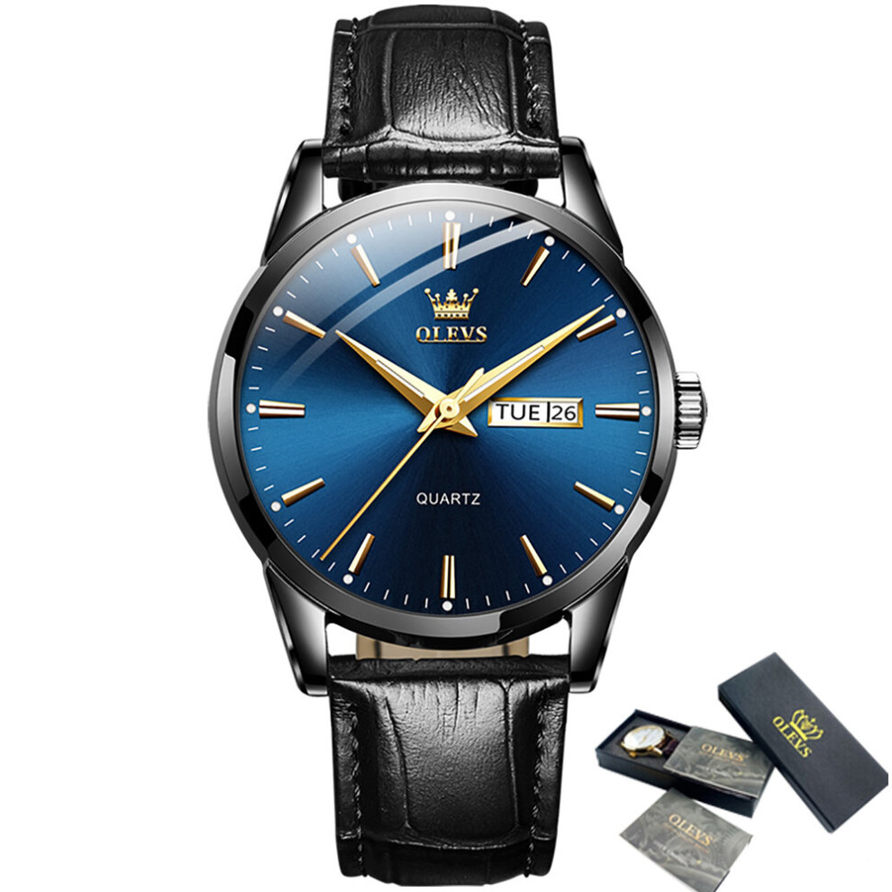 Minimalist Men's Watch Men's Business Leather Strap Quartz Men's Clock Relogio Masculino ???? ???????-image-OPC-PBT9QNB-NEW