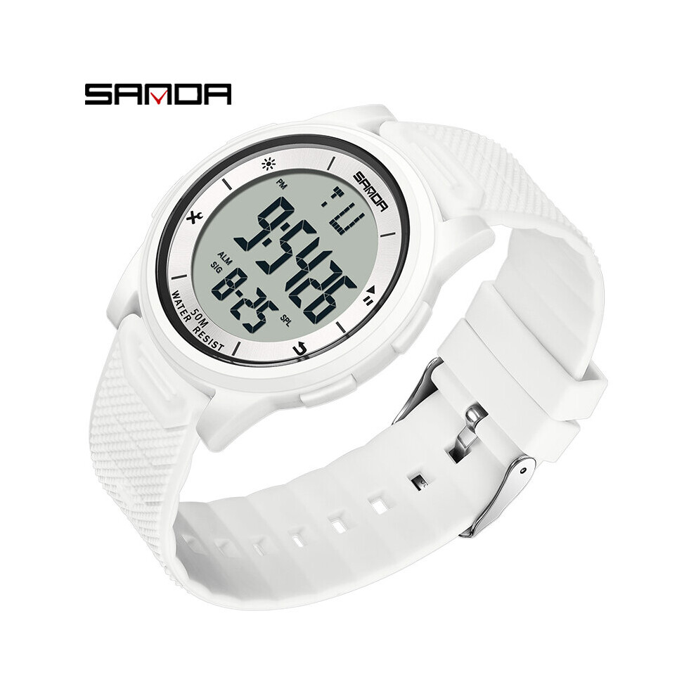 Creative Ultra Thin Mens Watches Waterproof Youth Style Silicone Strap Digital Man Wristwatches Luminous LED Sport Clock-image-OPC-PBT9QSB-NEW