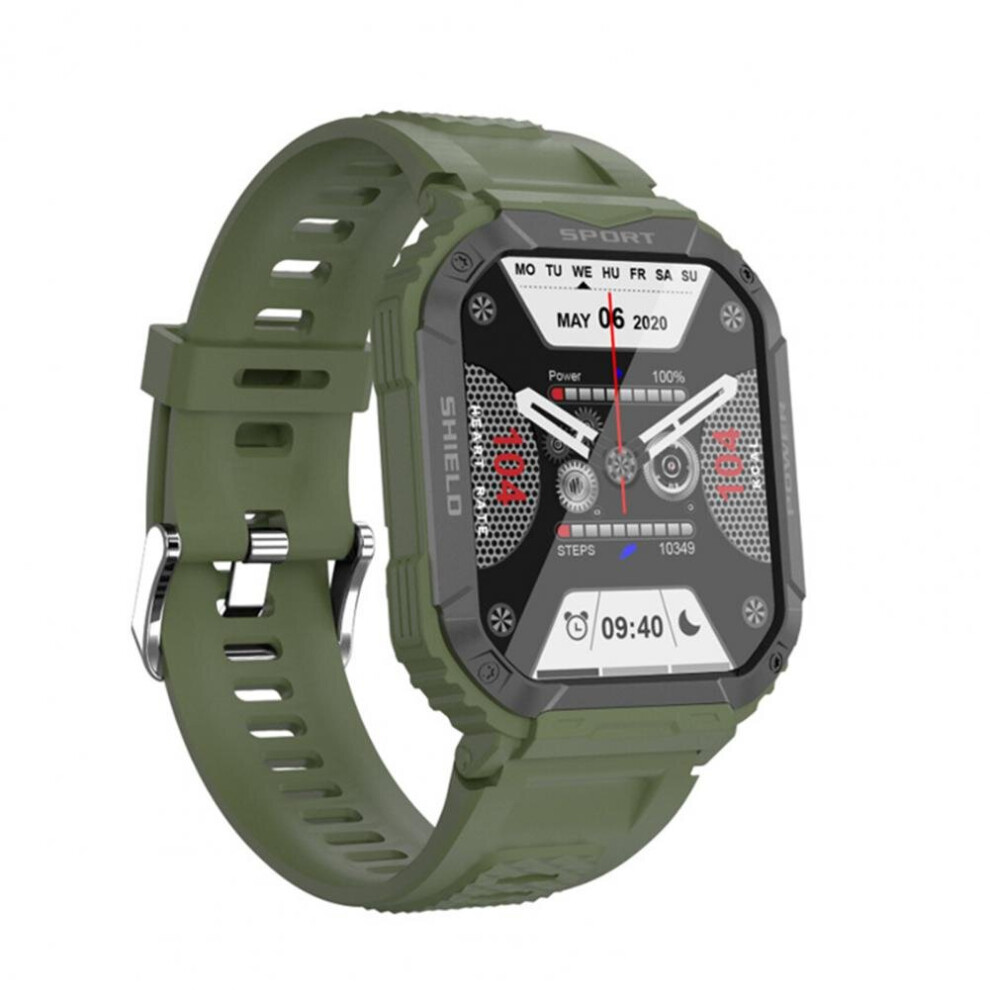 V50 Electronic Watch For Men Women Outdoor Smart Watches Health Monitoring Digital Wristwatch For Outdoor Green 885653179705
