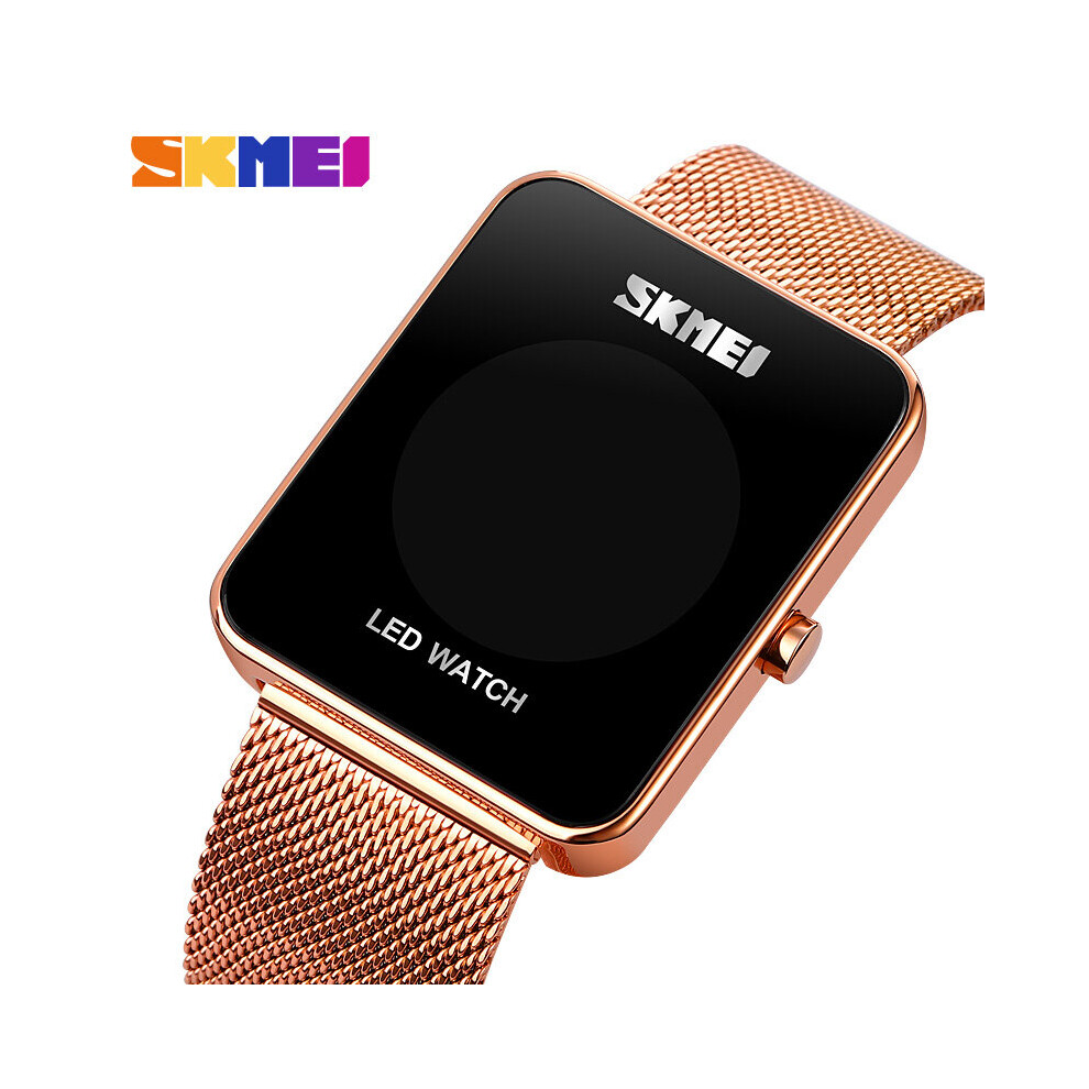 LED Time Date Display Waterproof Male Clock Japan Digital movement Stainless Steel Men Wristwatches Relogio Masculino-image-OPC-PBT9S5T-NEW