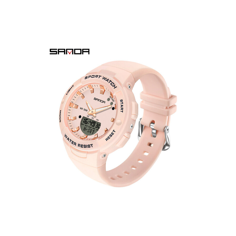 SANDA Sport Women's Watch Military Waterproof Multifunctional LED Digital Quartz Relogio Feminino 6005-image-OPC-PBT9SFH-NEW
