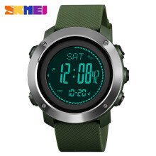 Outdoor Sports 30M Swimming Running Climbing Height Pressure Compass Pedometer Stopwatch Military Army Electronic Watch