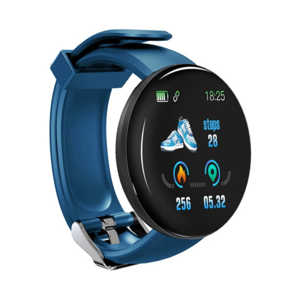 D18 Fitness Watches Smart Watch Smart Bracelet Men Women Blood Pressure Step Information Reminder Stopwatch For Ios Android Multicoloured 885653189933