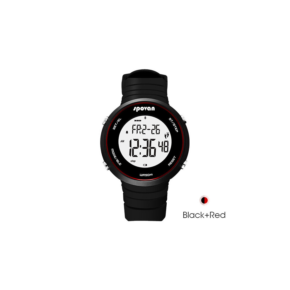 Men Women Smartwatch Outdoor 5Atm Waterproof Message Reminder Ultra-Long Standby Bluetooth Male Female Sports Watch St06 Multicoloured 885653194937