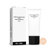 ( IVORY WHITE) CC Cream Skin Tone Adjusting Foundation SPF 50 Isolations