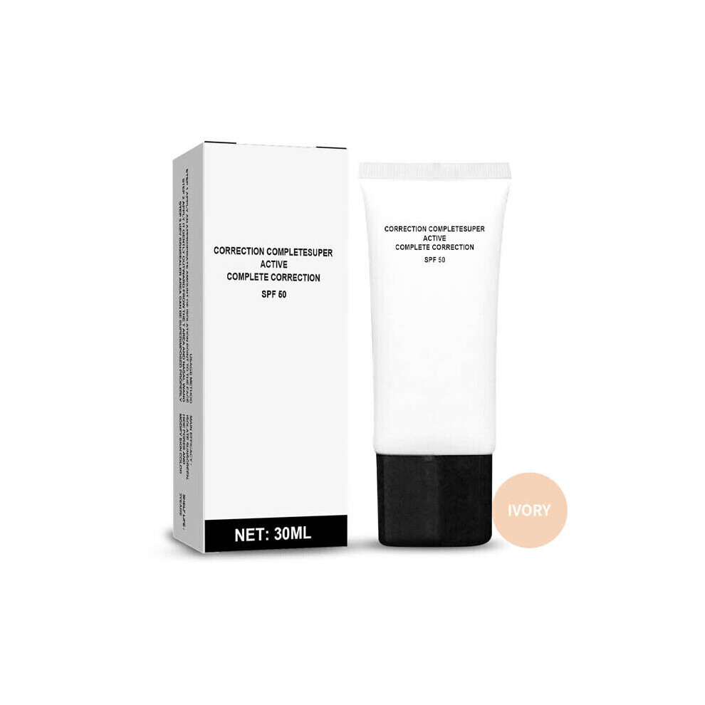 ( IVORY WHITE) CC Cream Skin Tone Adjusting Foundation SPF 50 Isolations-image-OPC-PBT9VBR-NEW