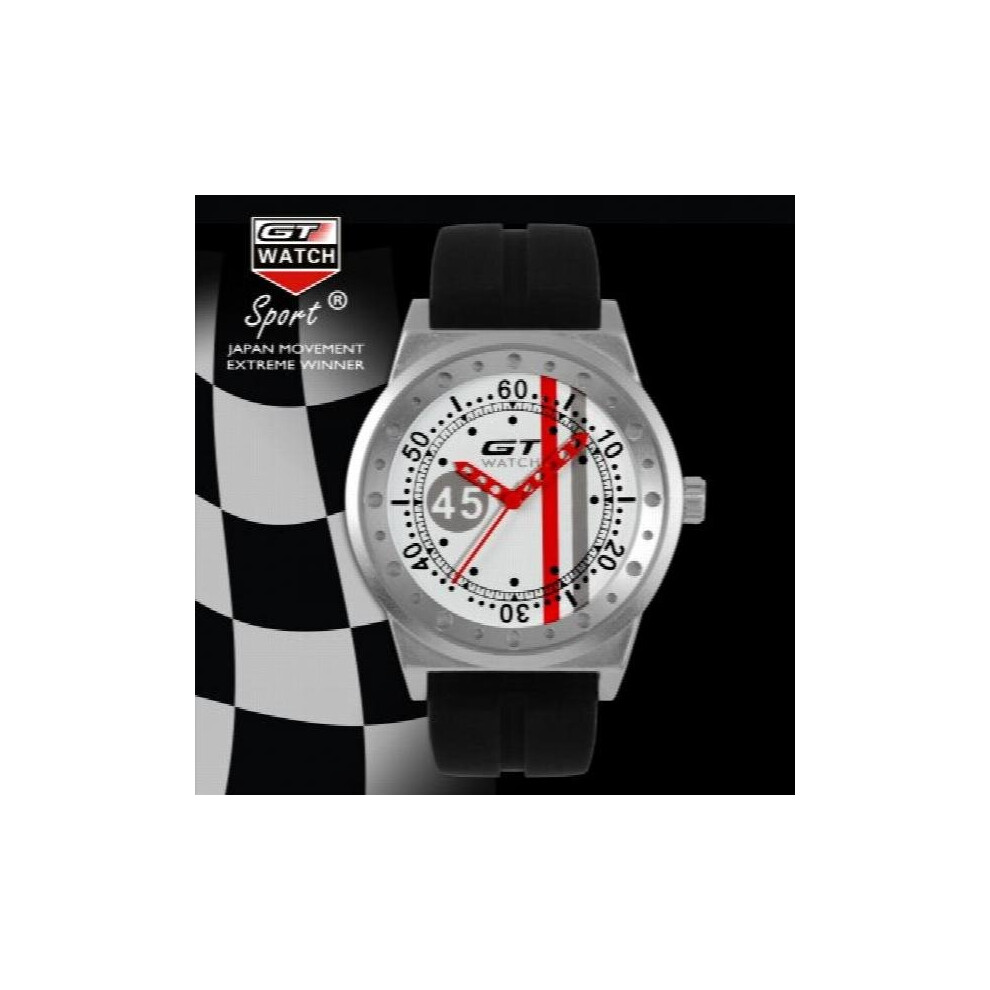 Gt Watch Men Sport Watch F1 Silicone Band Men's Watch Quartz Male Clock Relogio Masculino Relojes Hombre Multicoloured