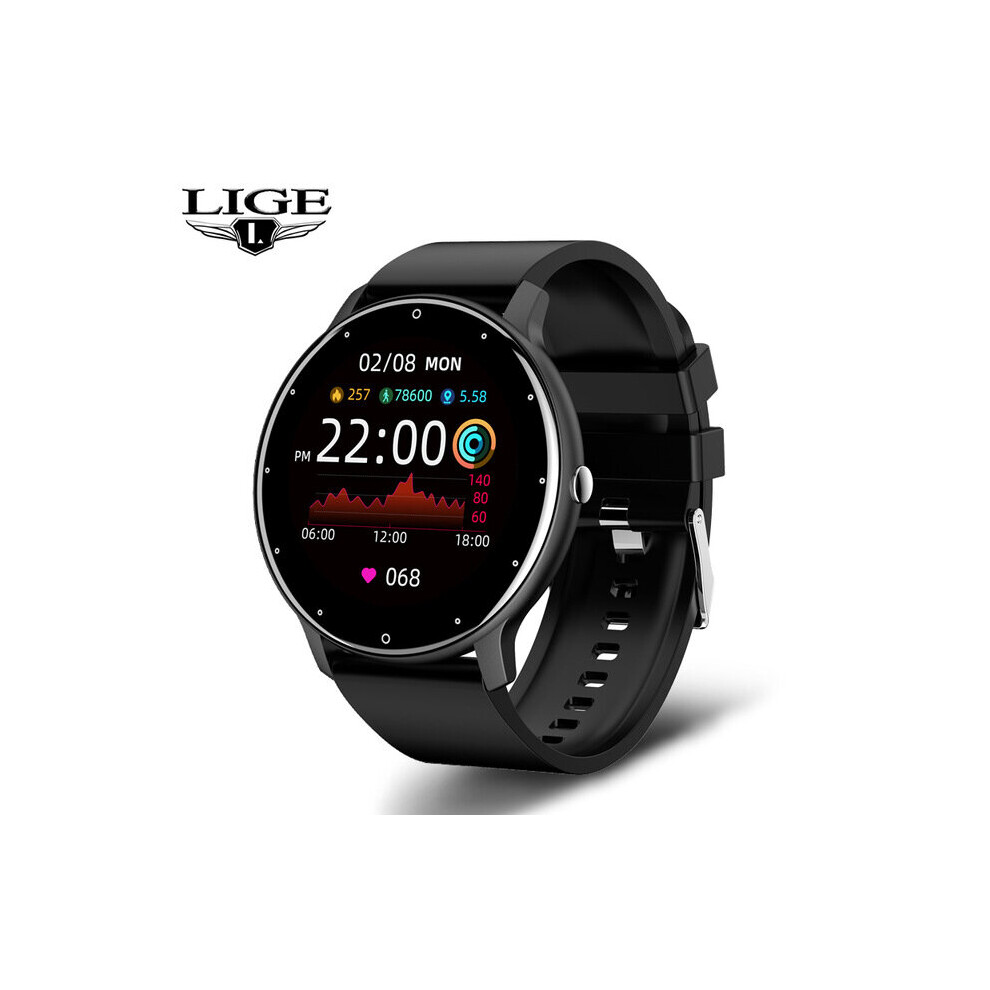 Smart Watch Men And Women Sports Watch Blood Pressure Sleep Monitoring Fitness Tracker Android Ios Pedometer Smartwatch Multicoloured 885653211047