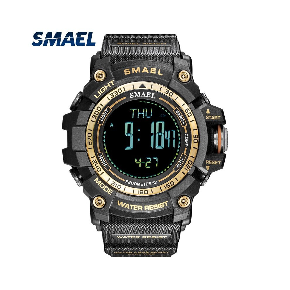 Smart Watch Men Smartwatch Calorie Alarm Clock Bluetooth Watches 3Bar Waterproof Digital Relogio Masculino Gold 885653211078
