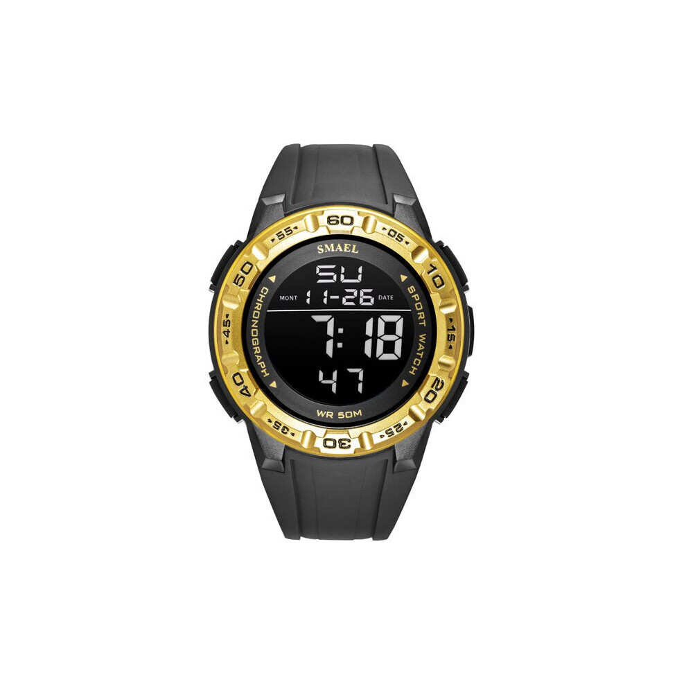 1508 Men Leisure Sports Watches Waterproof Military Gift Electronic Back Light Masculino Multifunctional Alarm-image-OPC-PBT9W7S-NEW