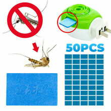50Pcs Mosquito Repellent Insect Bite Mat Tablets Replace Refill Pest Repeller
