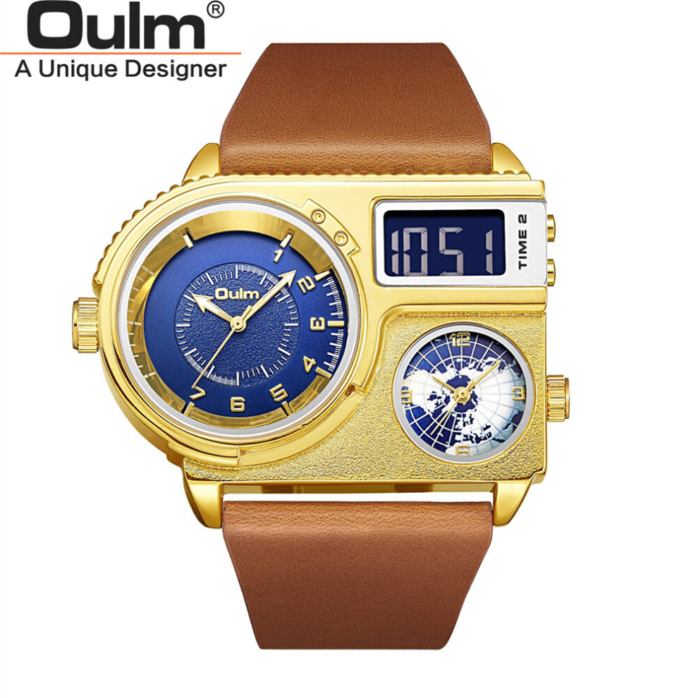 Dual fashion time wrist watch