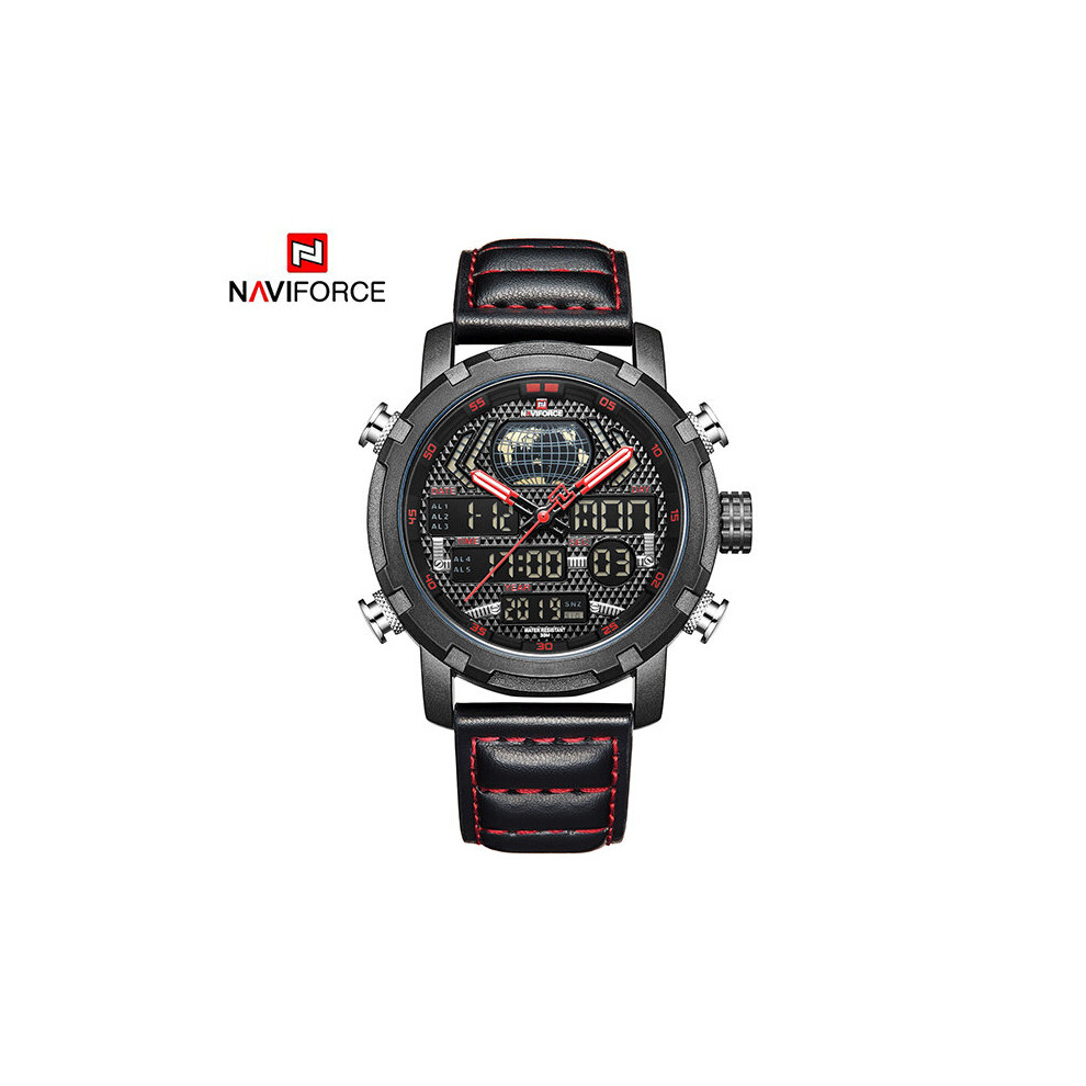 Top Watch Men Digital Analog Sport Wristwatch Military Leather Male Clock Relogio Masculino 9160-image-OPC-PBT9ZBQ-NEW