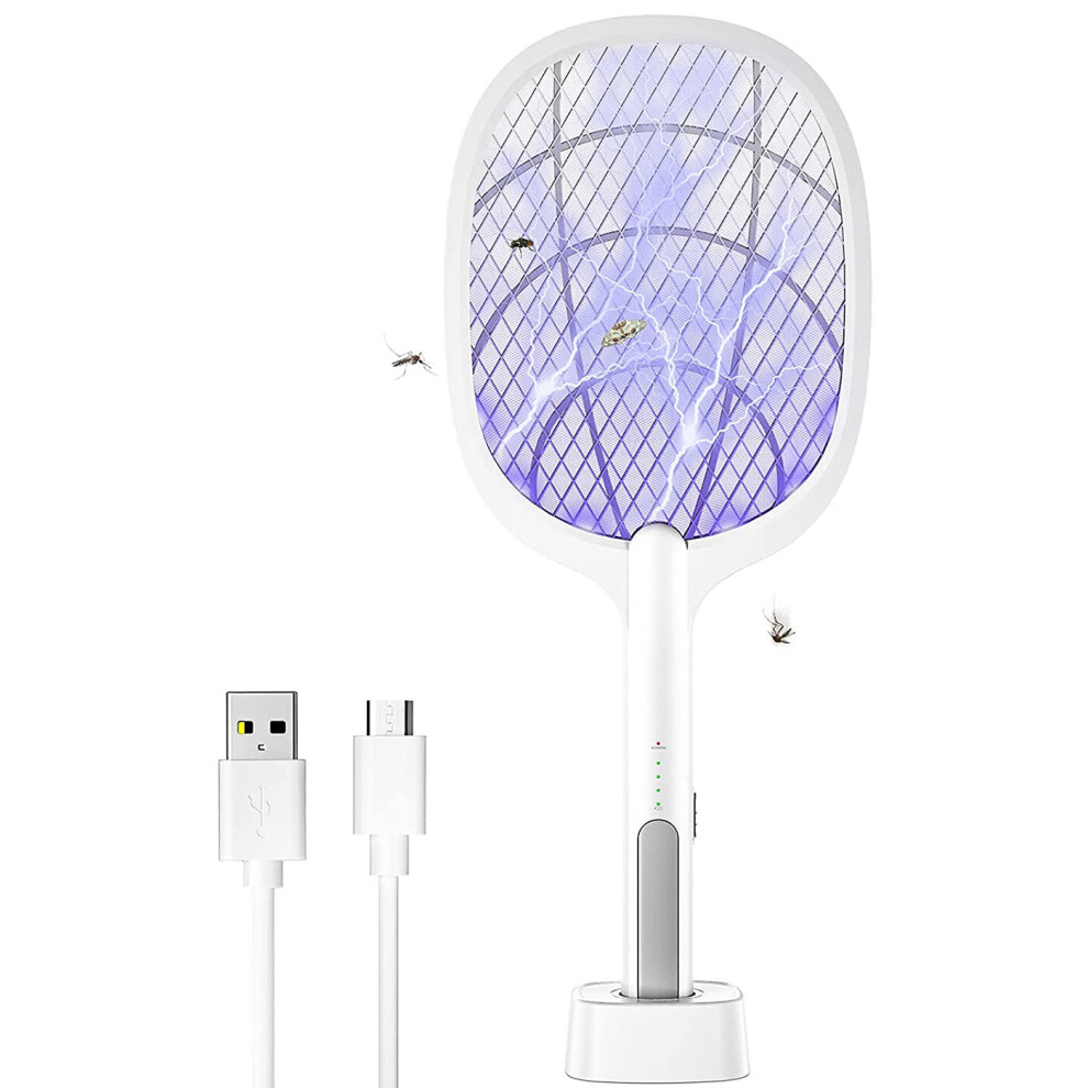 Bug Zapper Racket Fly Killer Electric Mosquito Insect Pest Swatter Bat