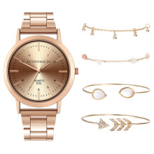 Leather Watch Band 20mm Bells Watch Bracelet Watch Quartz Gemstone Bracele Women's Watch