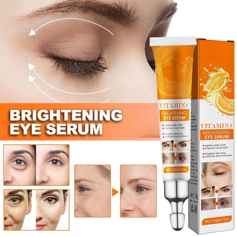 Vitamin C Serum Eye Cream Remove Bags Dark Circles Lift Brightening Anti Aging