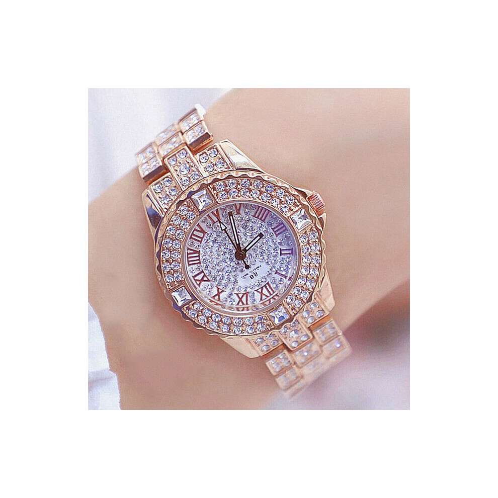 Women Watch With Diamond Watch Ladies Top Ladies Casual Women's Bracelet Watches Relogio Feminino-image-OPC-PBTB98D-NEW