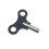 5PCS High wood clock key metal clock key wood clock tools 3