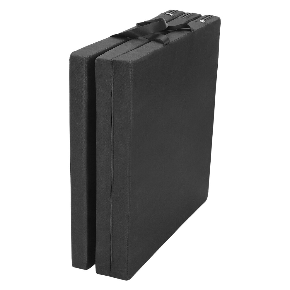 New (Black) Gymnastics Mats Folding Tumbling Yoga Equipment Black